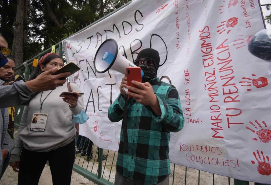 “El paro sigue activo”; alumnos de la UV exigen castigar acoso y agresiones (+Video)