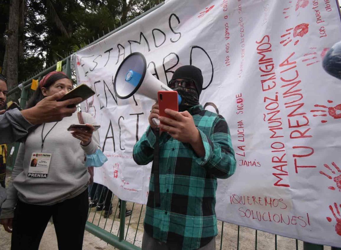 “El paro sigue activo”; alumnos de la UV exigen castigar acoso y agresiones (+Video)