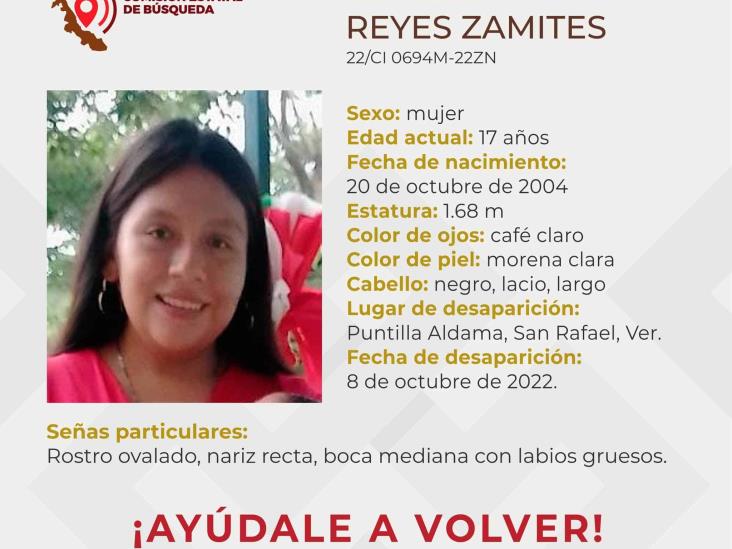 Reportan desaparición de menor de 17 años en San Rafael