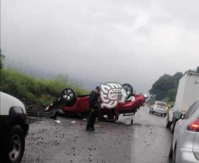 Se registran 4 accidentes en la Orizaba-Puebla; no reportan lesionados