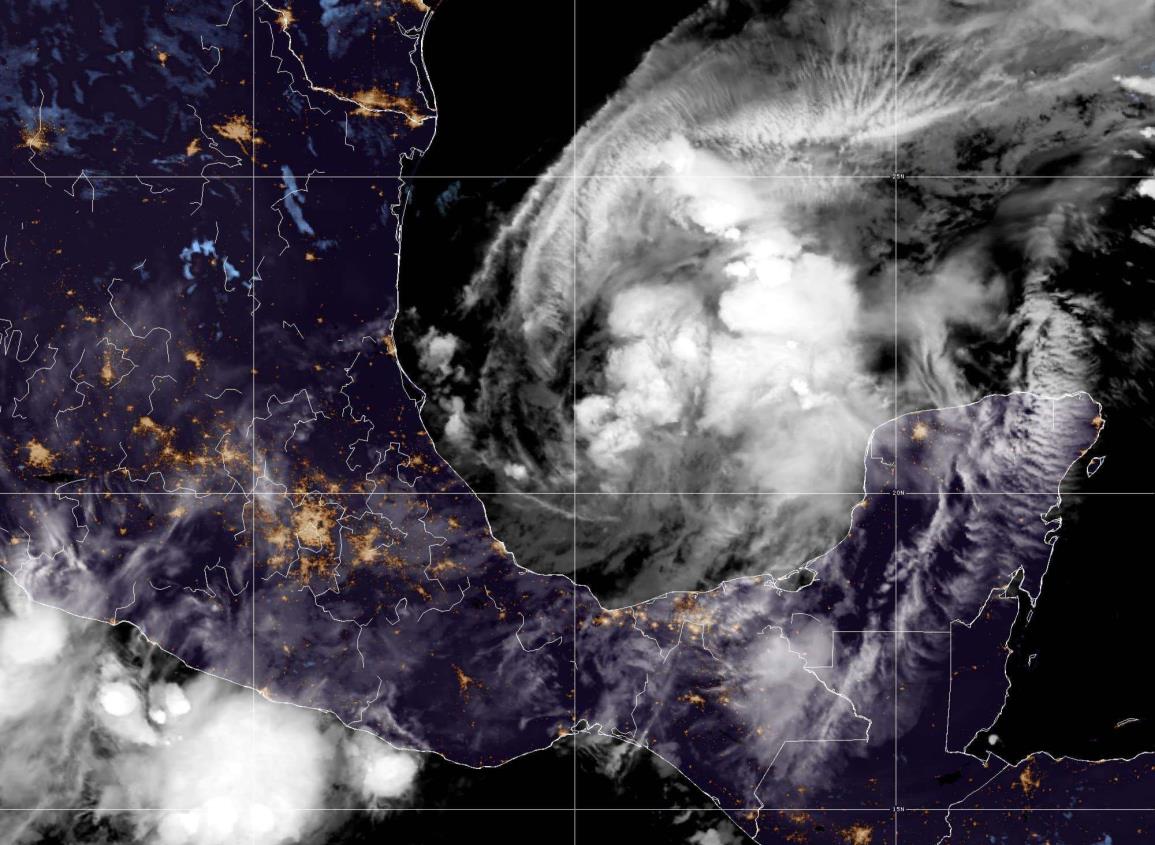 Centro de Karl impactaría entre Veracruz y Alvarado