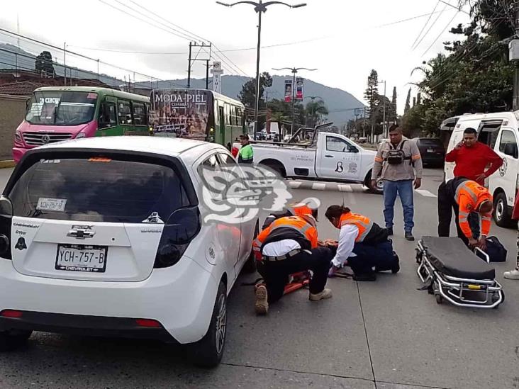 Atropellan a estudiante en bulevar Camino Nacional de Río Blanco (+Video)