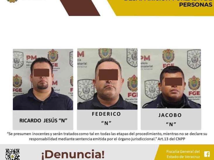 Prisión preventiva a policías de Veracruz investigados por desaparición de El Archi