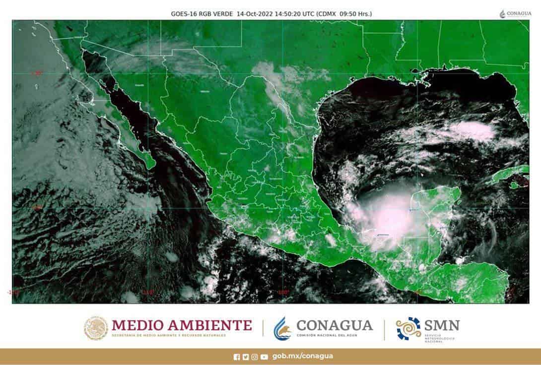 Tormenta tropical Karl impactará esta noche en Tabasco: Conagua