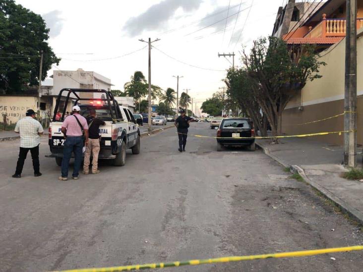 Fuerte movilización policiaca por balacera en colonia Dos Caminos en Veracruz(+video)