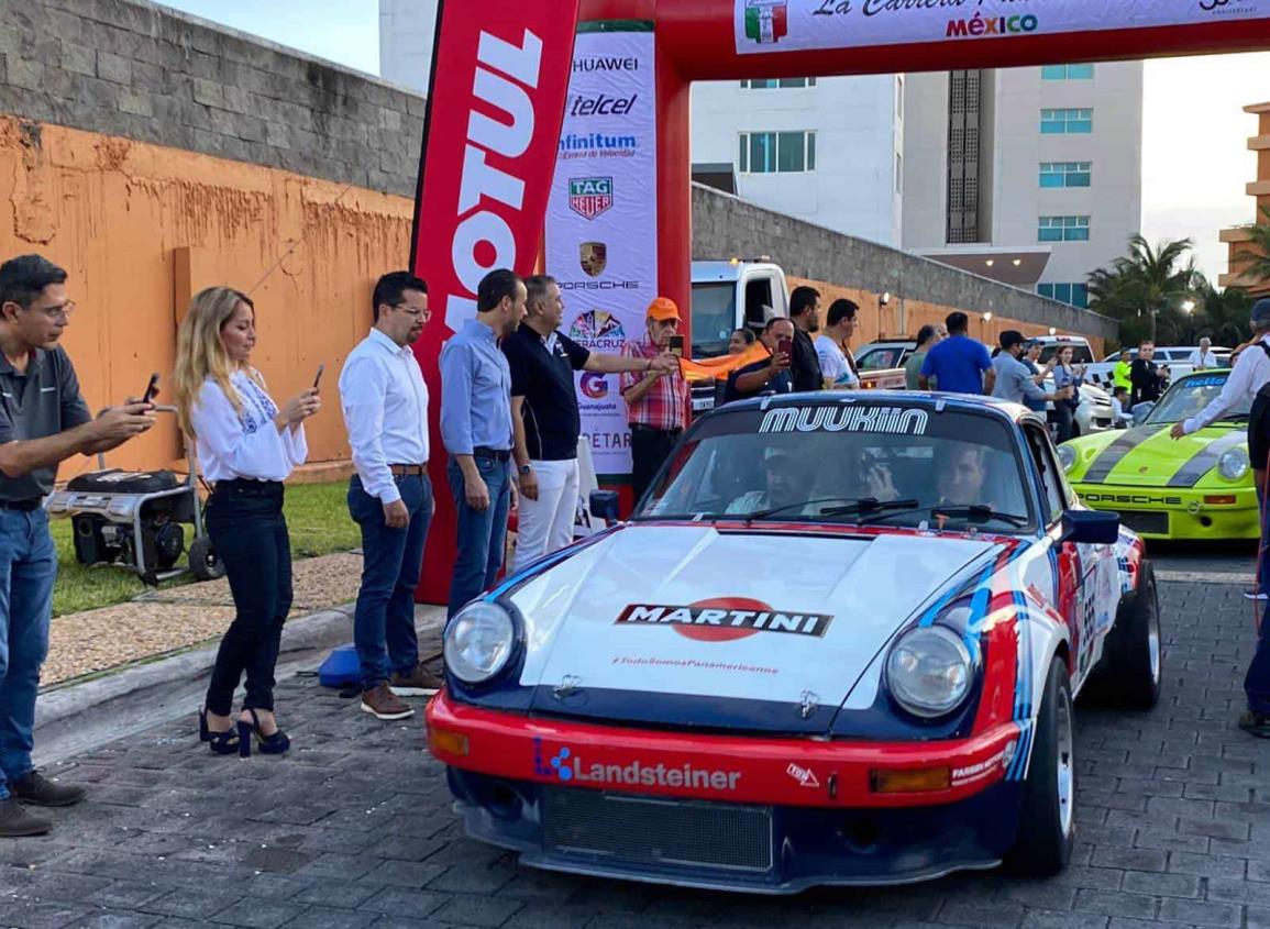 Arranca Carrera Panamericana 2022 en Boca del Río (+Video)