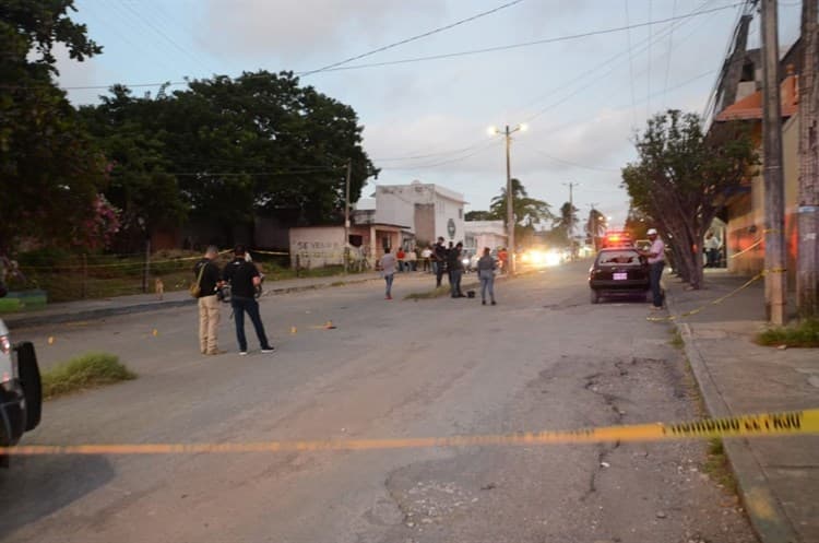 Fuerte movilización policiaca por balacera en colonia Dos Caminos en Veracruz(+video)