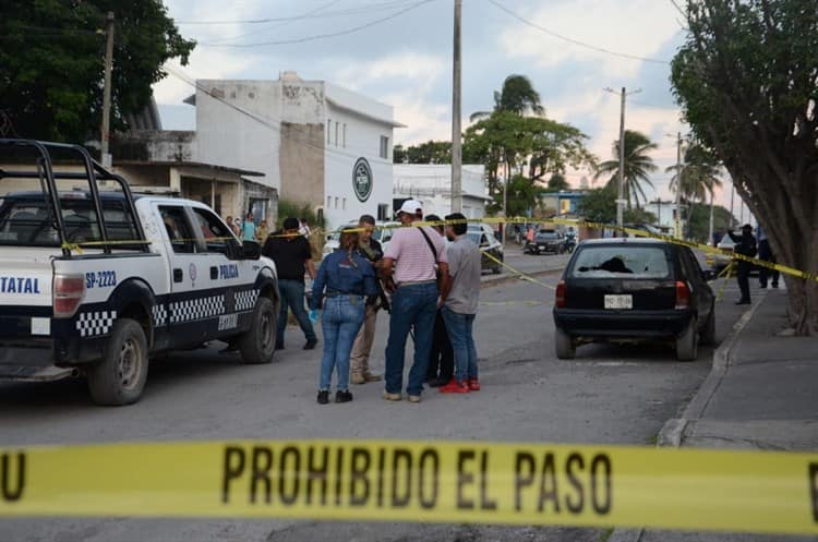 Fuerte movilización policiaca por balacera en colonia Dos Caminos en Veracruz(+video)