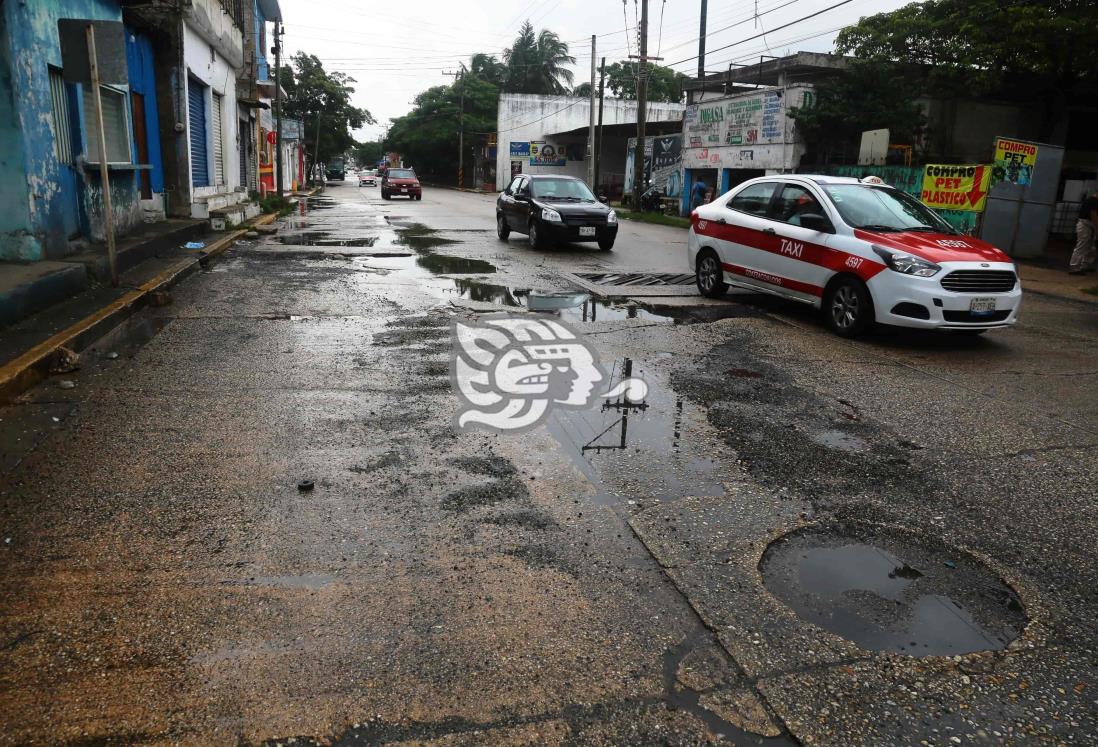 Podría generarse un accidente por mal estado de la Transístmica