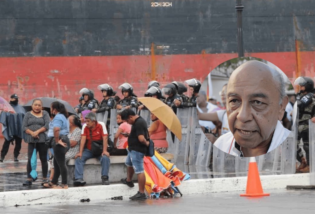 Califica PT Veracruz como represiva medida el retiro de ambulantes en el Malecón