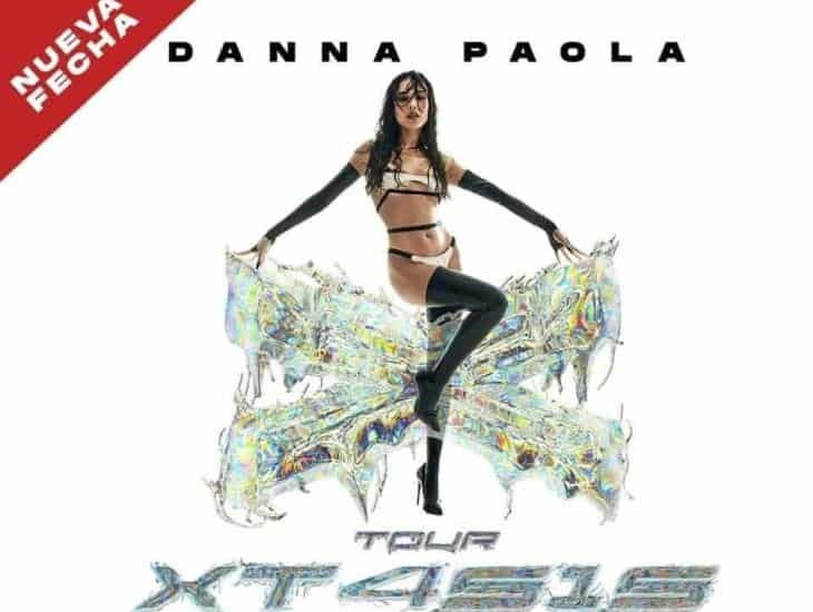 Anuncian nueva fecha para concierto de Danna Paola en Boca del Río