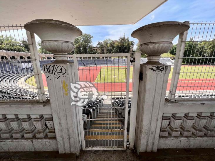 Estadio Xalapeño, patrimonio arquitectónico, en el abandono