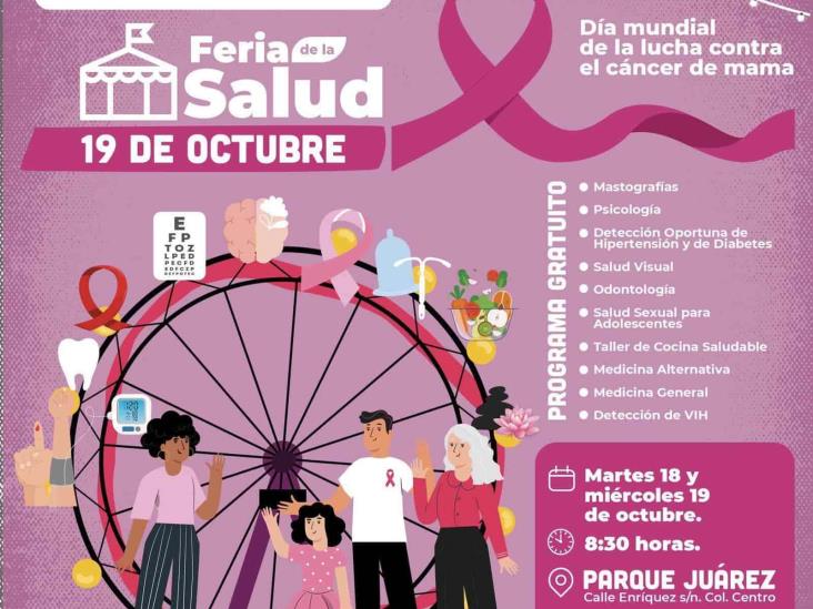 Habrá feria de salud y mastografías gratuitas en Xalapa; ve cuándo