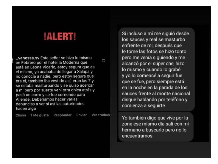 Exhiben a hombre tocándose en calles de Xalapa; no es la primera vez