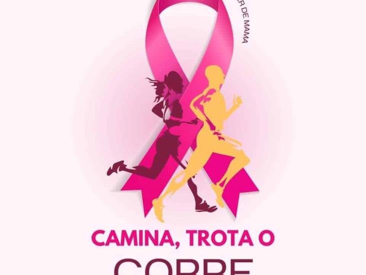 Anuncian carrera contra la lucha de cáncer de mama “Cada paso es por ti”