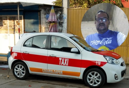 Reportan desaparición de taxista de Cosamaloapan