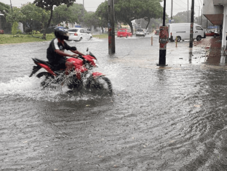 Sorprende aguacero en la zona conurbada Veracruz-Boca del Río (+Video)