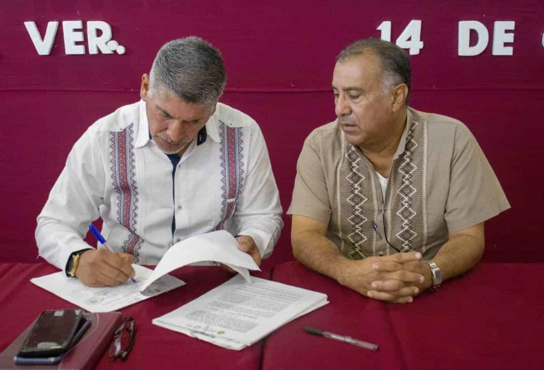 Firma Gobierno de Amado Cruz convenio con el Instituto Veracruzano del Deporte