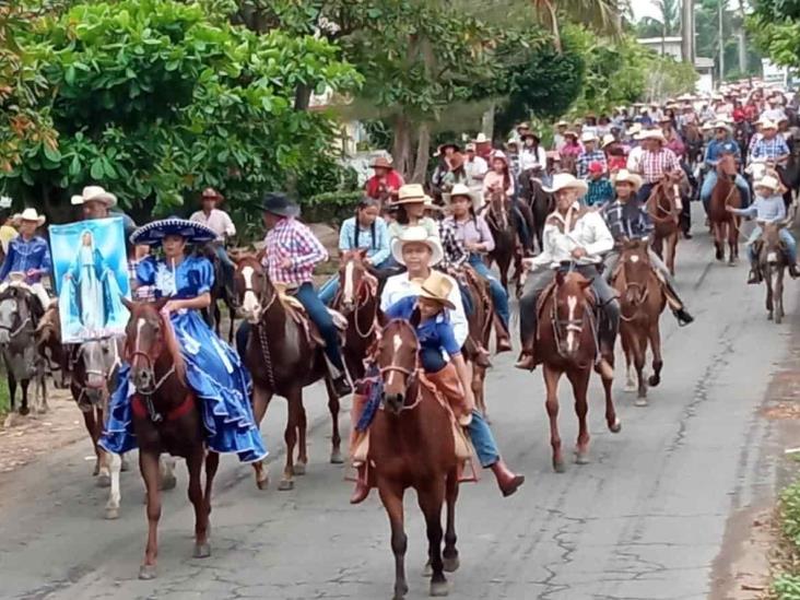 Cabalgan en honor a La Purísima de Concepción en La Antigua