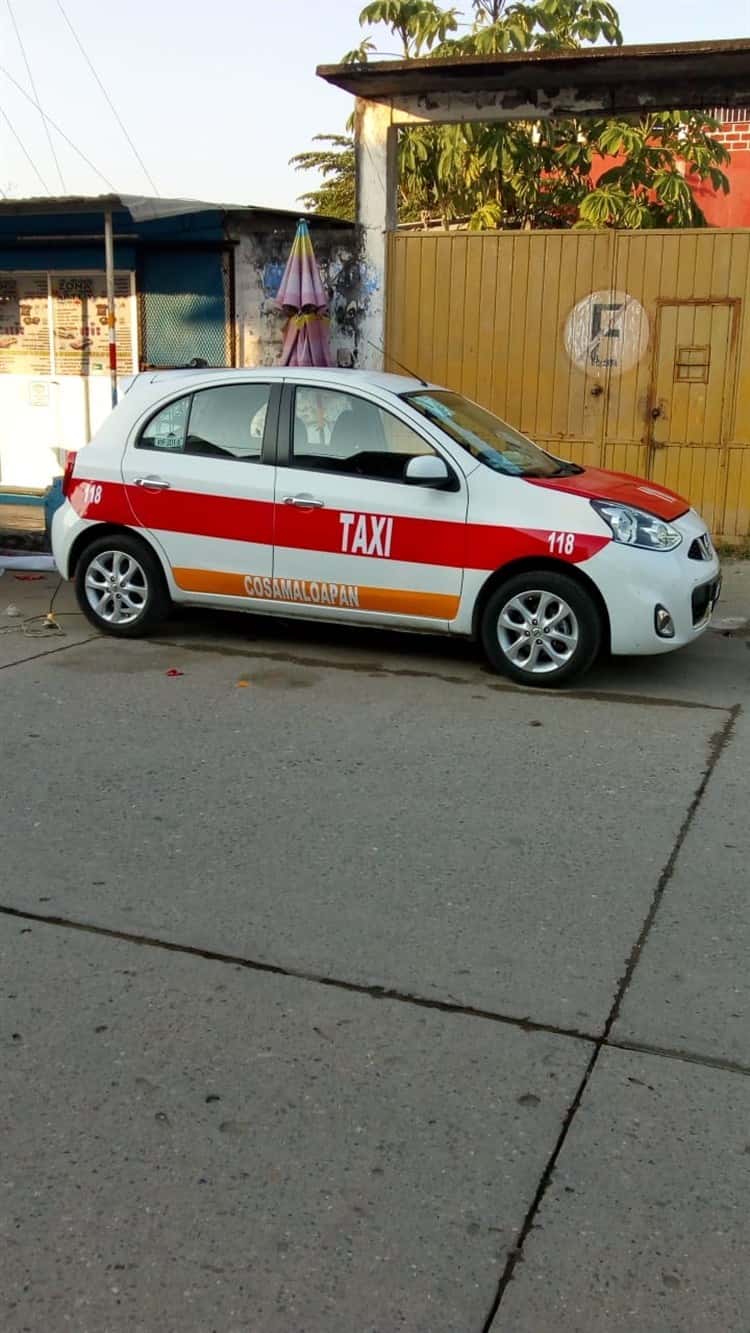 Reportan desaparición de taxista de Cosamaloapan