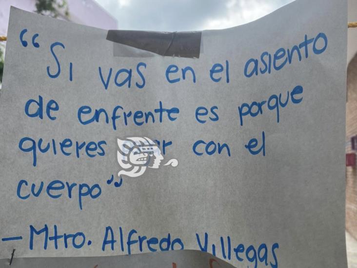 Continúan protestas y denuncias de acoso en UV Poza Rica