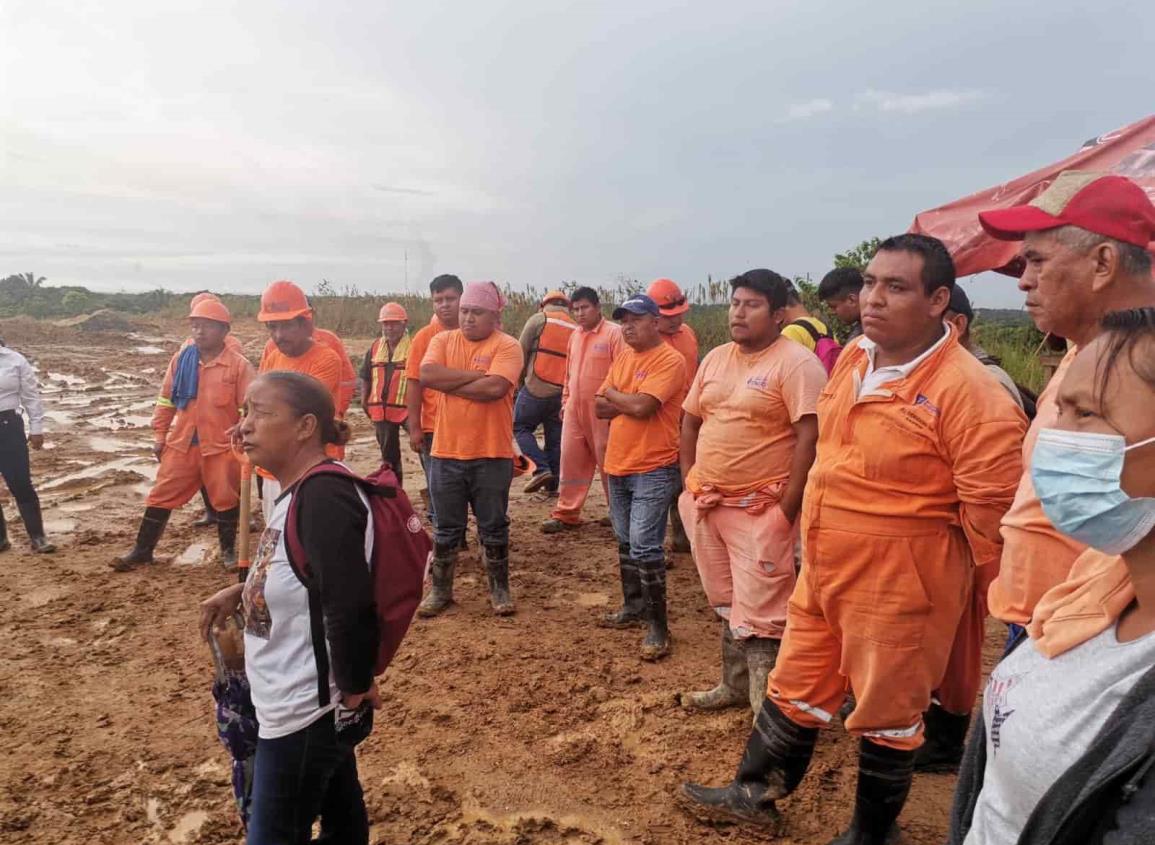 Llegan a acuerdos con obreros; pararon labores más de 2 horas