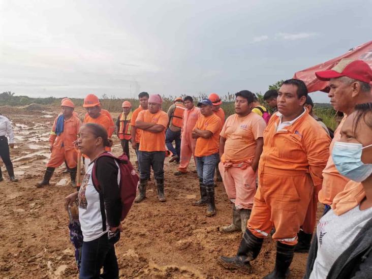 Llegan a acuerdos con obreros; pararon labores más de 2 horas