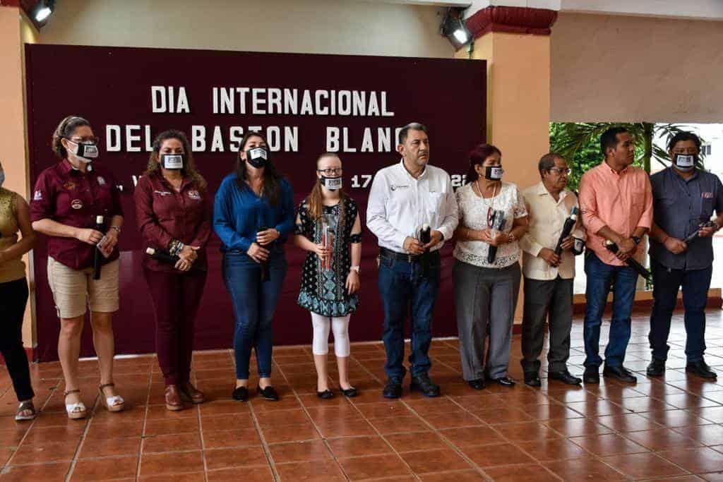 Gobierno Municipal conmemora Día Mundial del Bastón Blanco