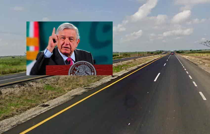 Carreteras del sur de Veracruz, prioridad para AMLO