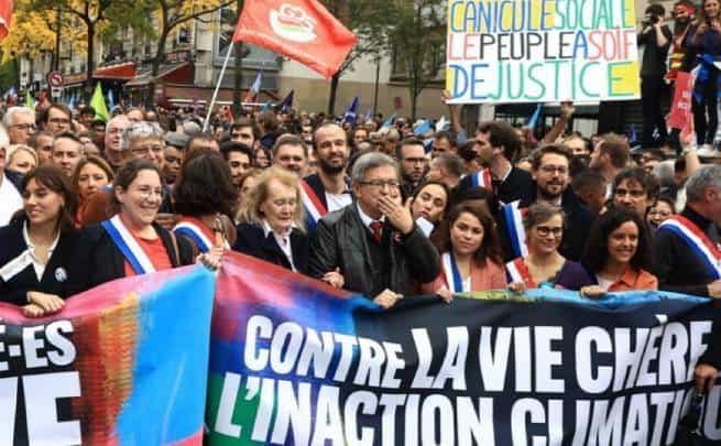 En Francia, marchas masivas e incidentes con Black Block