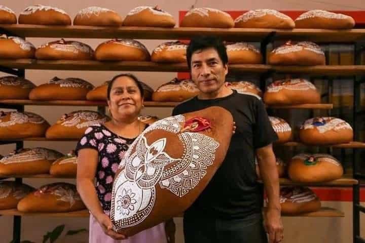 Pan de muertos, dulce tradición en Mitla