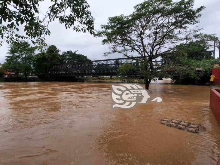 Se desbordó río Agua Dulce; activan programa de emergencia