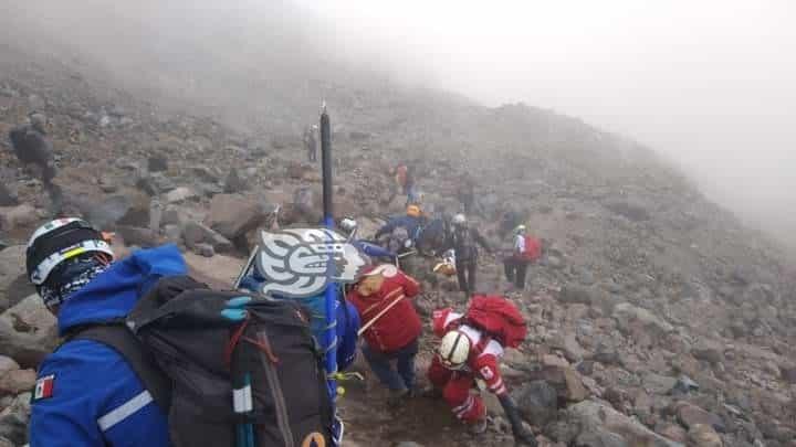 Van 4 accidentes en el Pico de Orizaba en temporada 2022