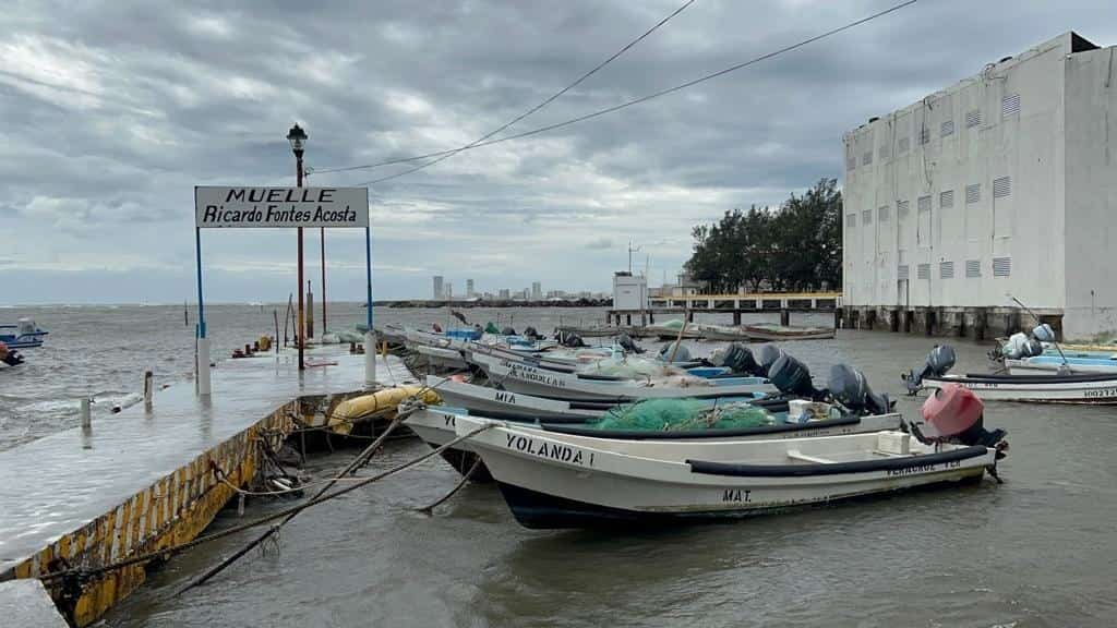 Vientos de norte no causaron daños en Veracruz, afirma Protección Civil (+Video)