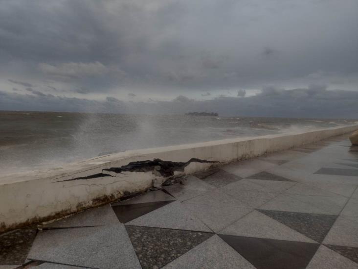 Frente Frío 4 deja daños materiales en Veracruz