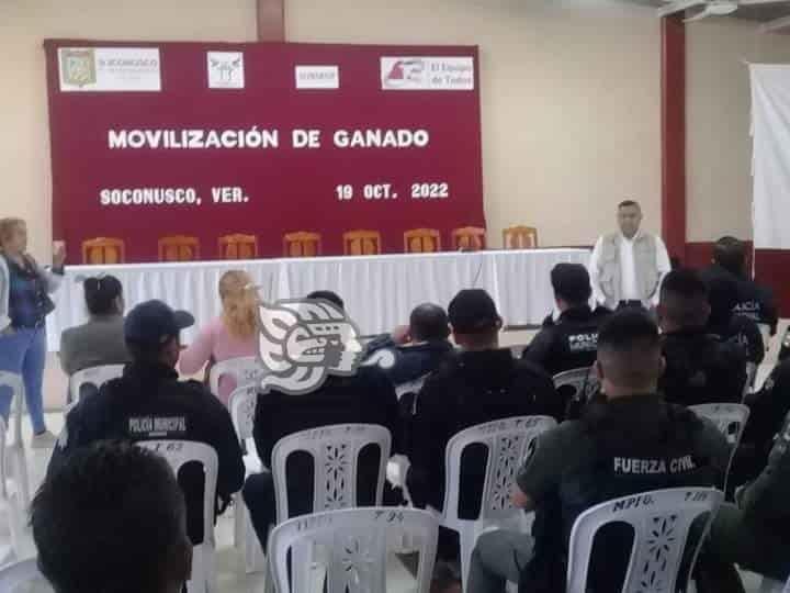 En Soconusco, capacitan a ganaderos y a policías en prevención de abigeato