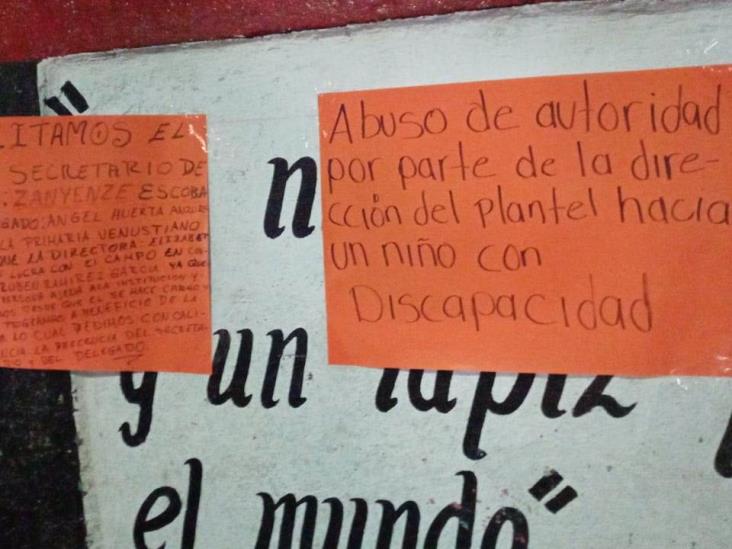 Consideran padres hay manipulación en toma de primaria Vicente Guerrero