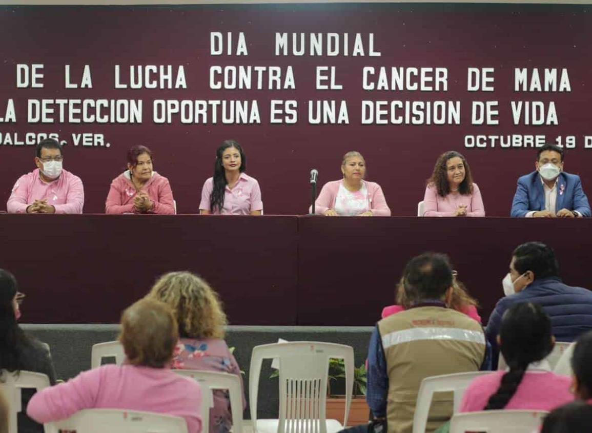 DIF  y Ayuntamiento conmemoraron el Día mundial de la lucha contra el cáncer de mama