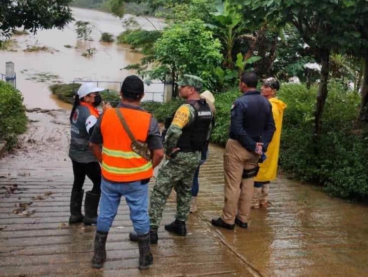 Agua Dulce y Las Choapas, los más afectados por lluvias en el sur