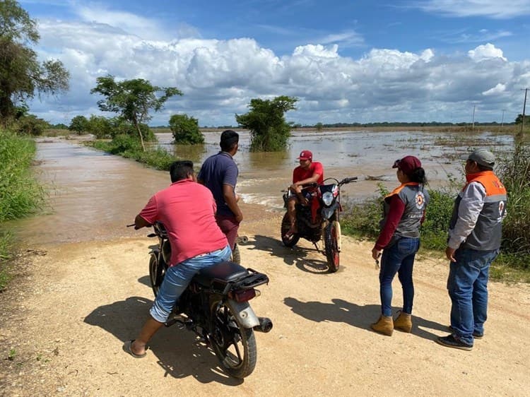 PC atiende afectaciones por frente frío 4 en Veracruz