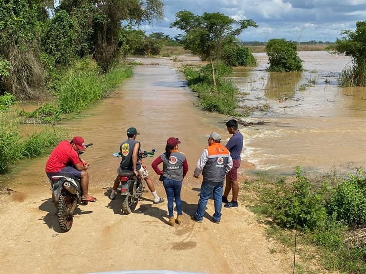 PC atiende afectaciones por frente frío 4 en Veracruz