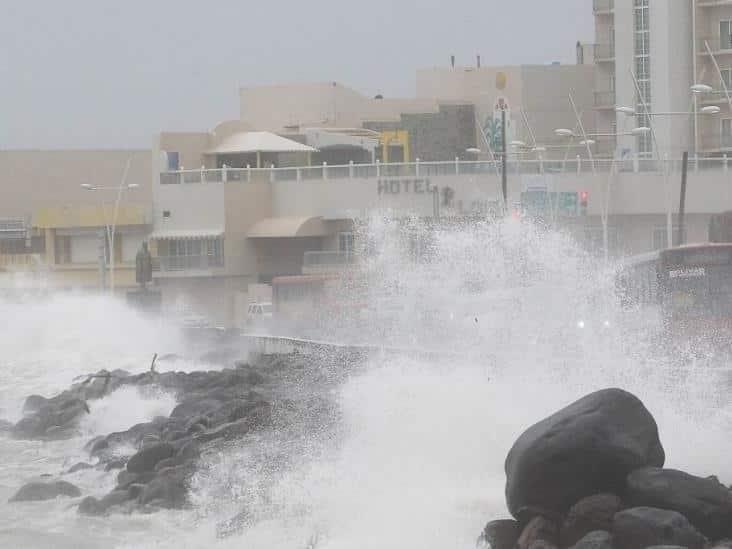 Pronostican norte fuerte para esta semana en Veracruz