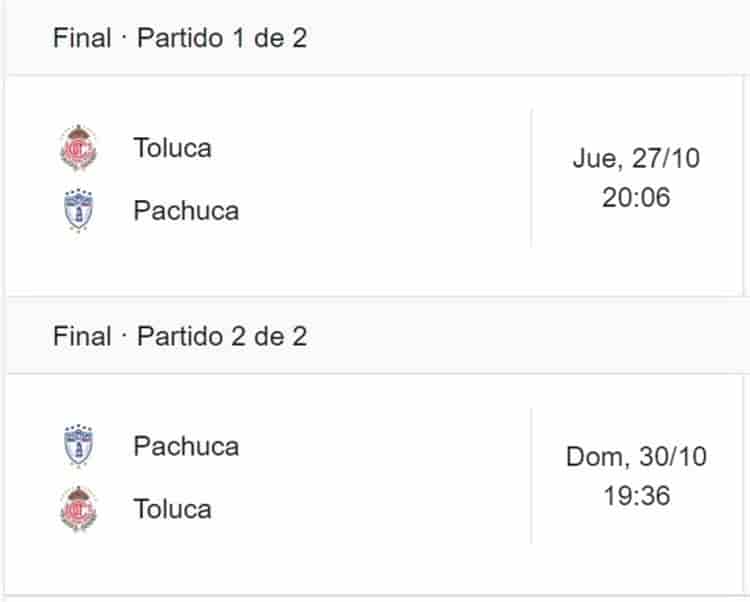 Listos los horarios para final entre Tuzos y Diablos Rojos