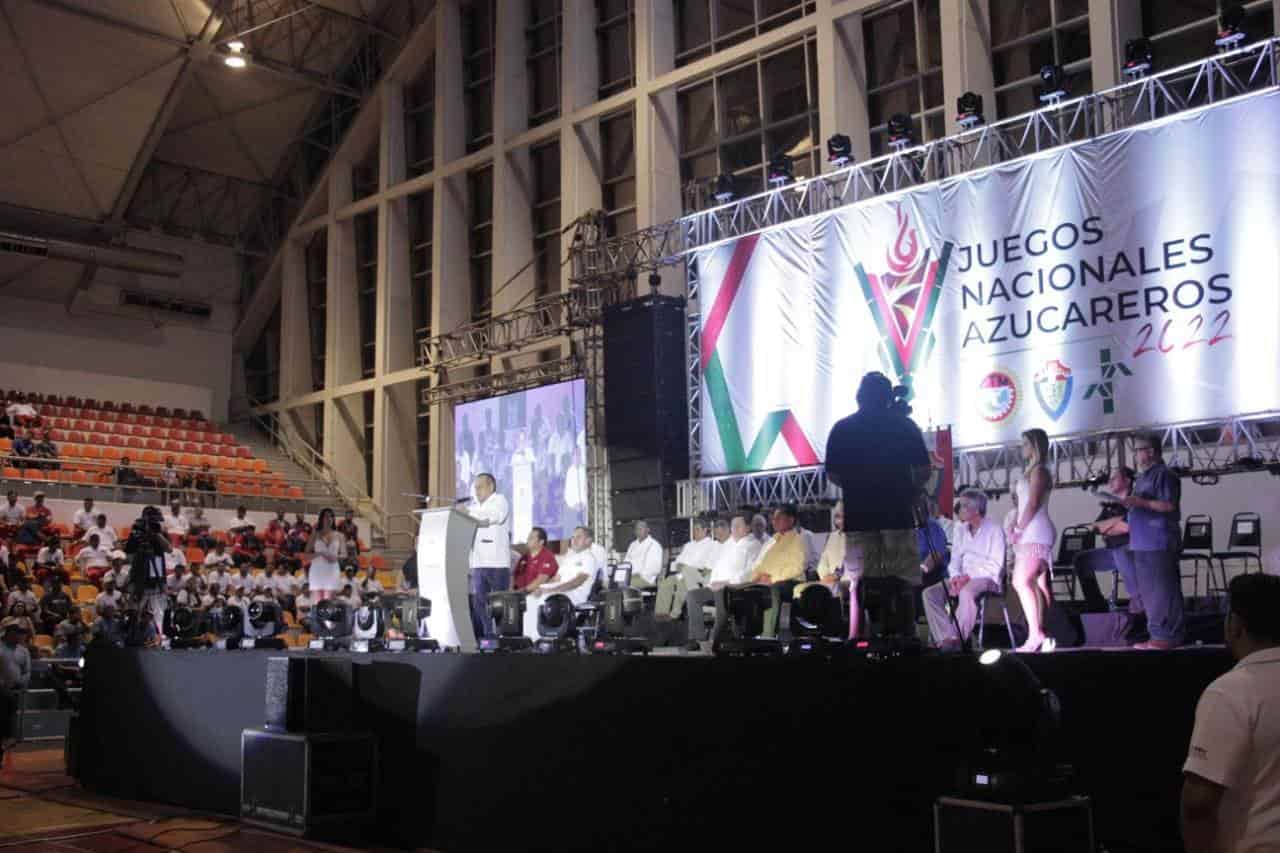Inauguran en Veracruz los juegos nacionales del sector cañero