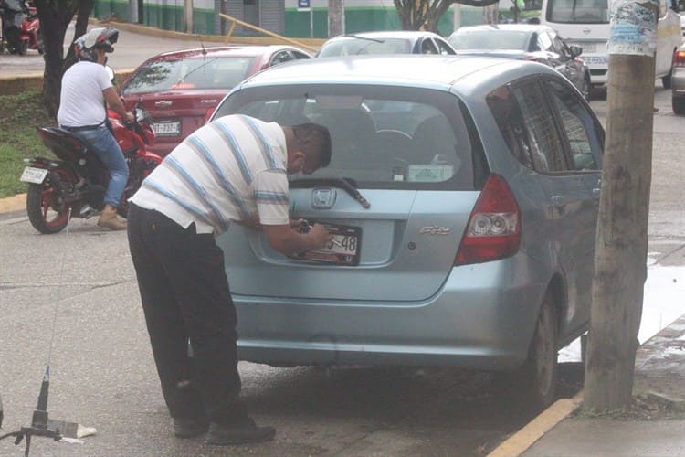 Alerta Hacienda por placas clonadas en Coatzacoalcos (+Video)