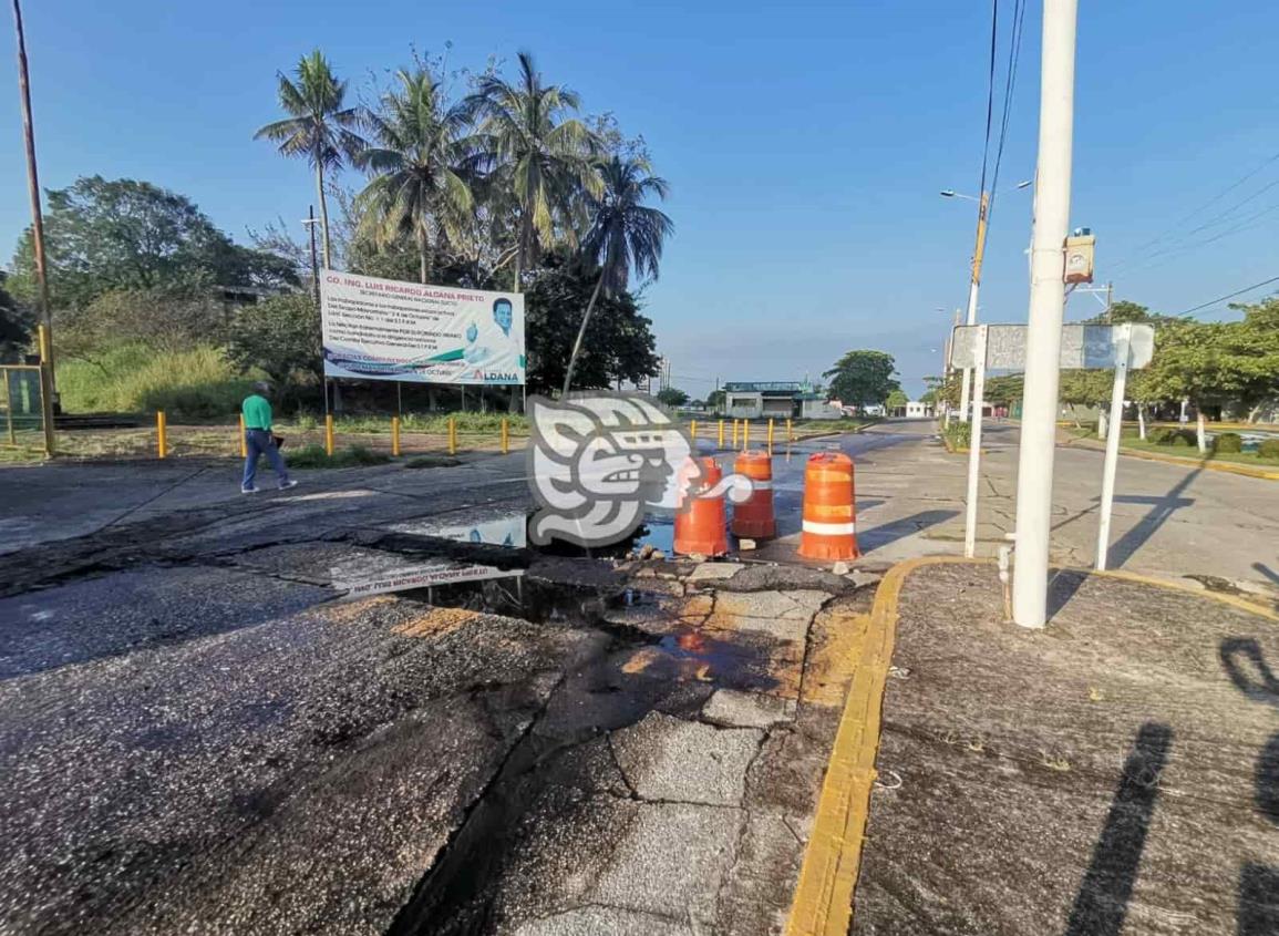 Cortan agua clandestina a delegación de Tránsito en Nanchital