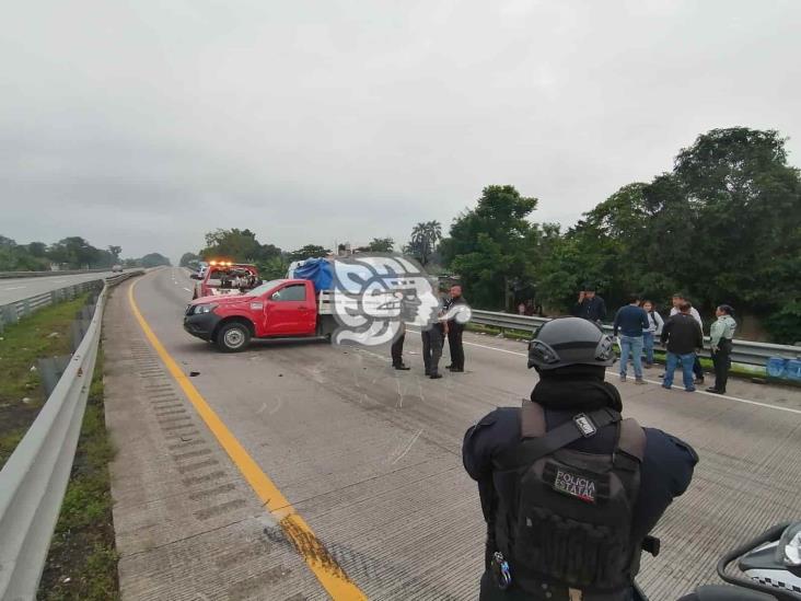 Vuelca camioneta en la autopista Orizaba-Córdoba; hay12 lesionados (+Video)