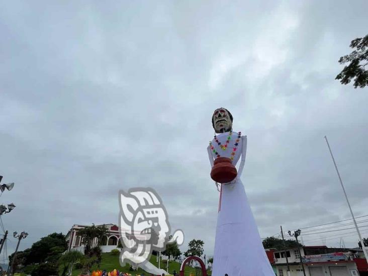 Catrina monumental en Misantla medirá 29 metros de altura