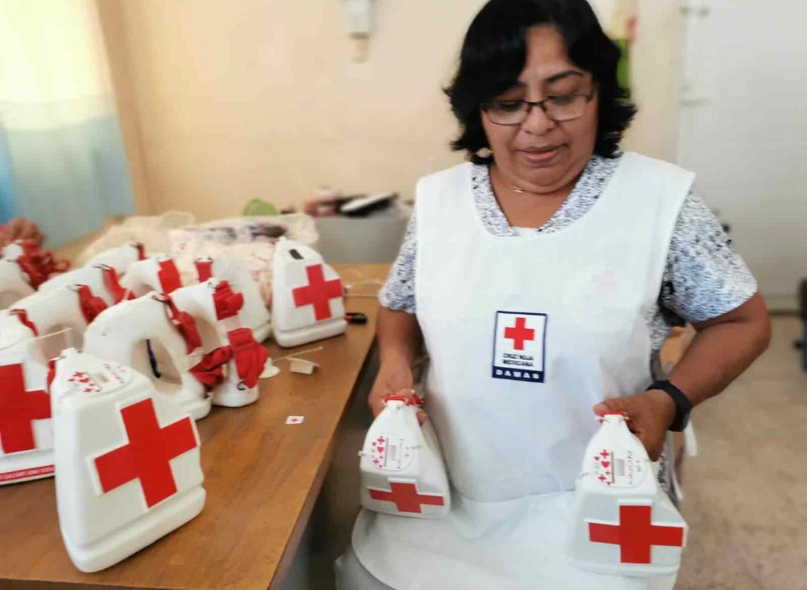 Inició la colecta estatal de la Cruz Roja; Nanchital participa