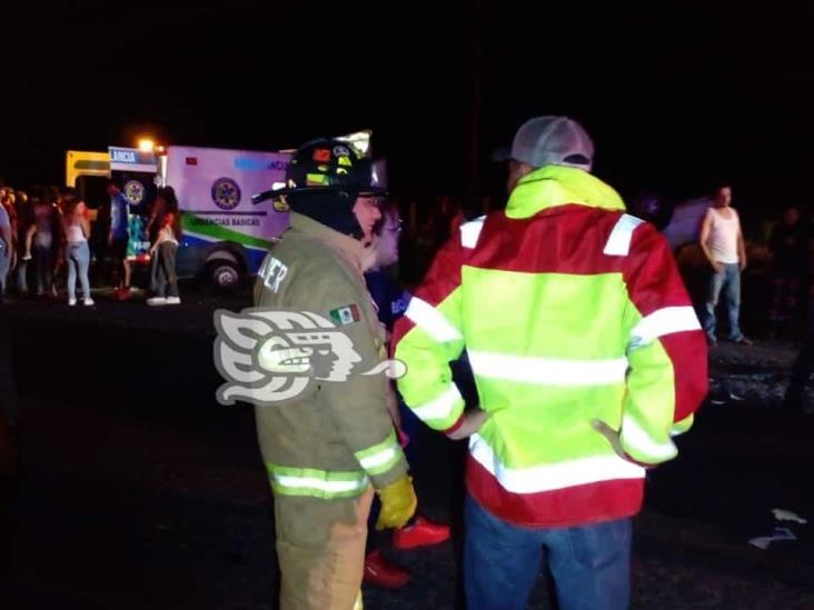 3 lesionados dejó accidente entre 2 vehículos en Cuitláhuac